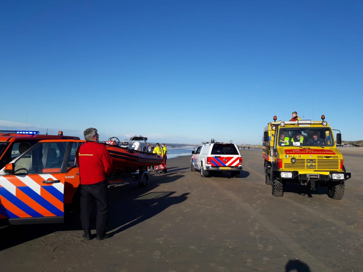 Twee incidenten op het Zandvoortse strand
