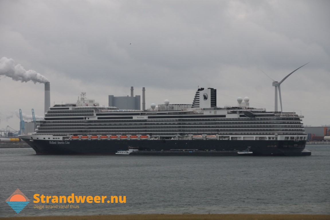 Maiden trip nieuw vlaggenschip Holland America Line