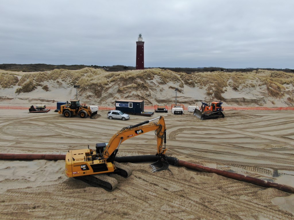 Goeree-Overflakkee versterkt met 1,1 miljoen kuub zand