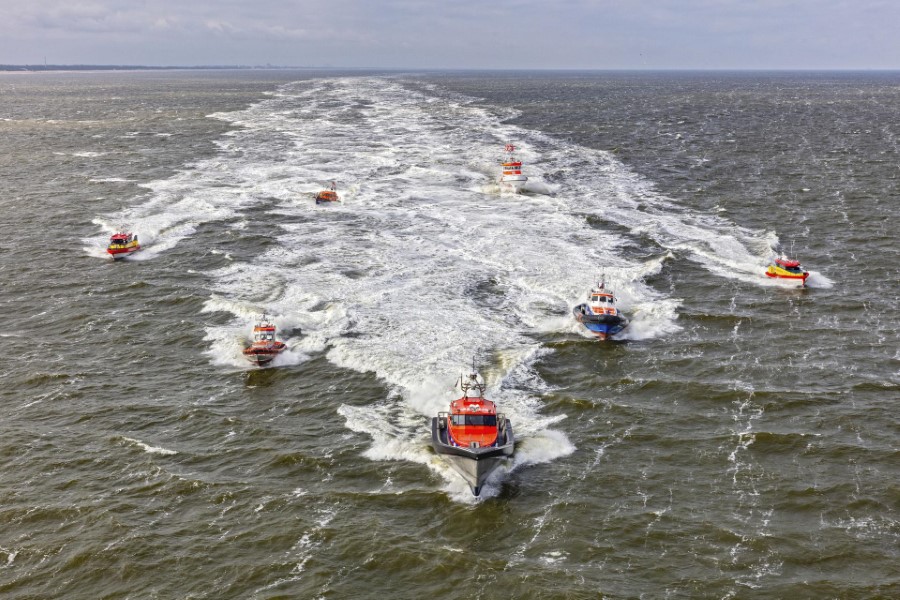 30 reddingboten van IJmuiden naar Scheepvaartmuseum