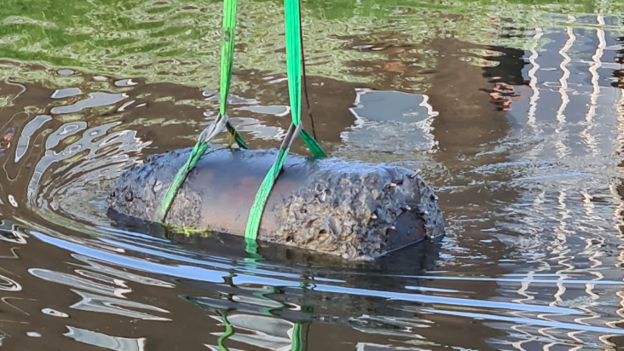 Bom van 900 kilo gevonden in haven van Vlissingen