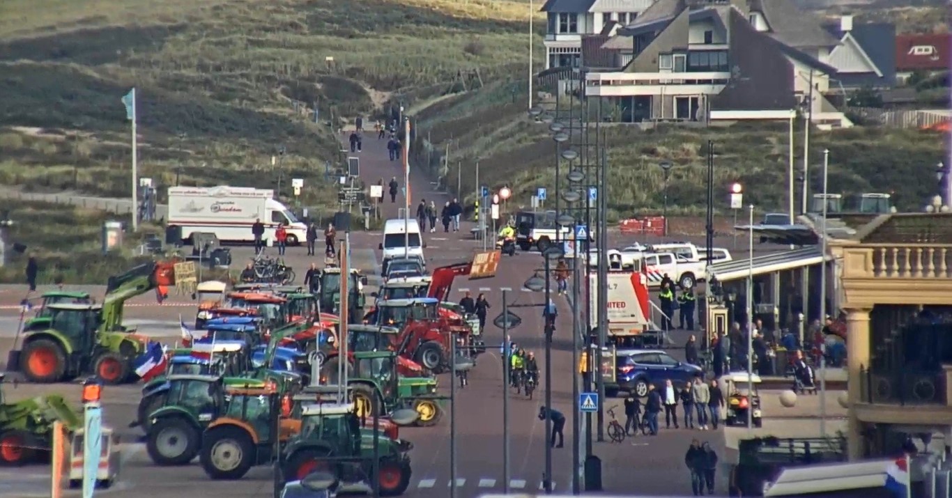 Boerenprotest Noordwijk in goede orde verlopen